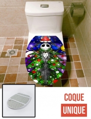 Housse de toilette - Décoration abattant wc Noël de Jack