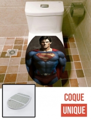 Housse de toilette - Décoration abattant wc Christopher Reeve