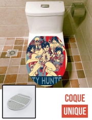 Housse de toilette - Décoration abattant wc City hunter propaganda