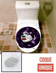 Housse de toilette - Décoration abattant wc Clown Girl