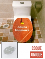 Housse de toilette - Décoration abattant wc Cours Toujours