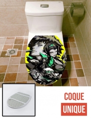 Housse de toilette - Décoration abattant wc Cowboy Bebop