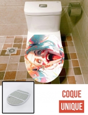 Housse de toilette - Décoration abattant wc Crazy Klown Quinn
