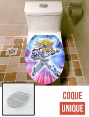 Housse de toilette - Décoration abattant wc Cygnus Hyoga