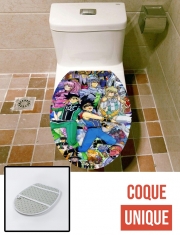 Housse de toilette - Décoration abattant wc dai no daibouken fan art Dragon Quest