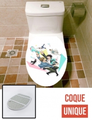 Housse de toilette - Décoration abattant wc Dakaretai otoko