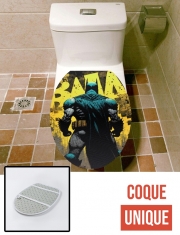 Housse de toilette - Décoration abattant wc Dark Bat V2