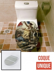 Housse de toilette - Décoration abattant wc Delacroix La Liberte guidant le peuple