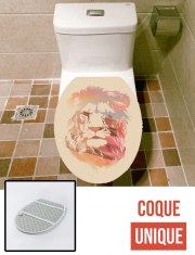 Housse de toilette - Décoration abattant wc Desert Lion