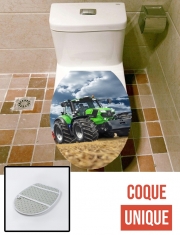 Housse de toilette - Décoration abattant wc deutz fahr tractor
