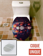 Housse de toilette - Décoration abattant wc Dia De Los Muertos V2