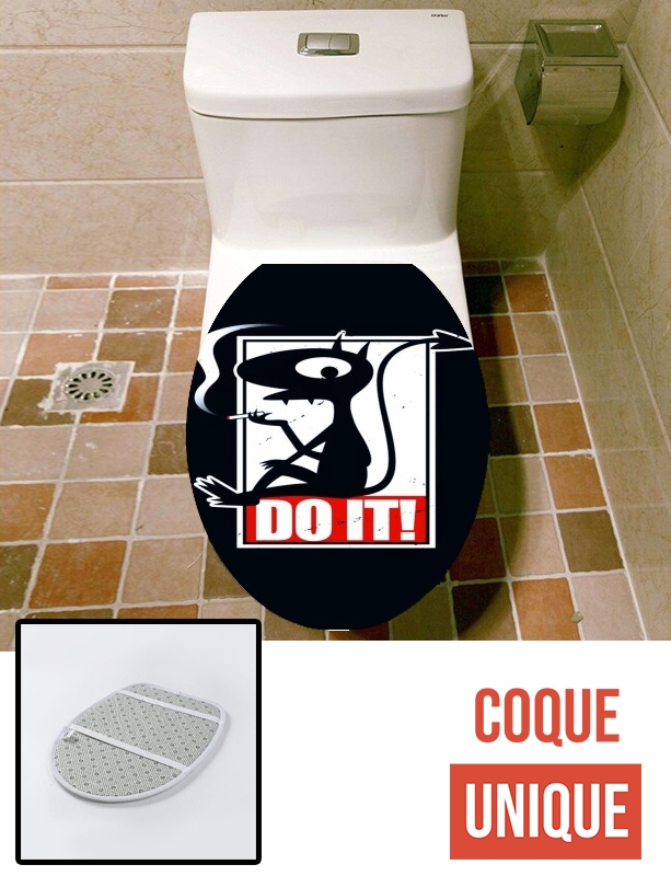 Housse de toilette - Décoration abattant wc Disenchantment Luci Do it