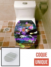 Housse de toilette - Décoration abattant wc Disney Hangover: Maleficent feat. Zazu 