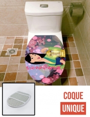 Housse de toilette - Décoration abattant wc Disney Hangover: Mulan feat. Tinkerbell