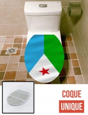 Housse de toilette - Décoration abattant wc Djibouti