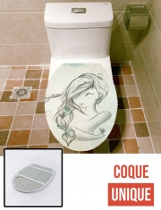 Housse de toilette - Décoration abattant wc DownWind