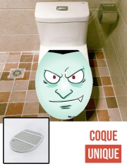 Housse de toilette - Décoration abattant wc Dracula Face