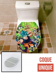 Housse de toilette - Décoration abattant wc Dragon Ball Super