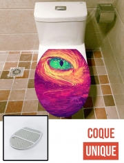 Housse de toilette - Décoration abattant wc Dragon Eye