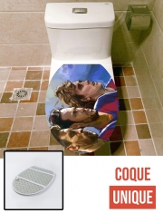 Housse de toilette - Décoration abattant wc Dream Trident