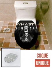 Housse de toilette - Décoration abattant wc Dynastie