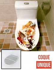 Housse de toilette - Décoration abattant wc El Guepardo