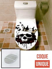 Housse de toilette - Décoration abattant wc El Rey de la Muerte