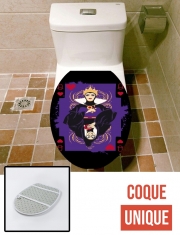 Housse de toilette - Décoration abattant wc Evil card