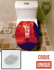 Housse de toilette - Décoration abattant wc EXPEDITION