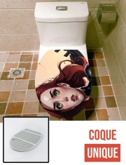 Housse de toilette - Décoration abattant wc Eyes Widow