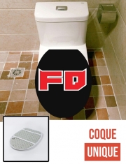 Housse de toilette - Décoration abattant wc Fabio Quartararo The Evil