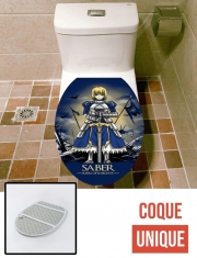 Housse de toilette - Décoration abattant wc Fate Zero Fate stay Night Saber King Of Knights