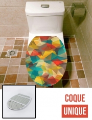 Housse de toilette - Décoration abattant wc FiveColor