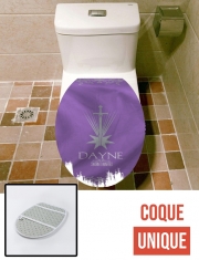 Housse de toilette - Décoration abattant wc Flag House Dayne