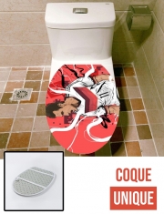 Housse de toilette - Décoration abattant wc Football Legends: Miroslav Klose - Germany