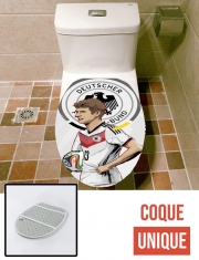 Housse de toilette - Décoration abattant wc Football Stars: Thomas Müller - Germany