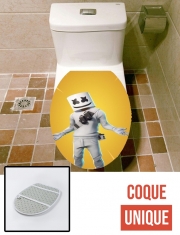 Housse de toilette - Décoration abattant wc Fortnite Marshmello Skin Art