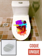 Housse de toilette - Décoration abattant wc Foxey's cavorite cap