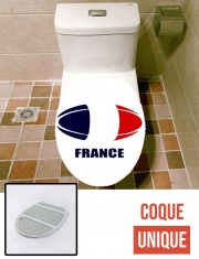 Housse de toilette - Décoration abattant wc france Rugby