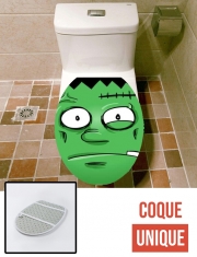 Housse de toilette - Décoration abattant wc Frankenstein Face
