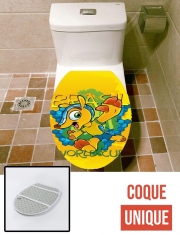Housse de toilette - Décoration abattant wc Fuleco Brasil 2014 World Cup 01