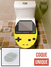 Housse de toilette - Décoration abattant wc Gameboy Color Jaune