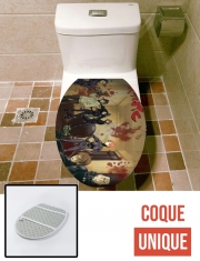 Housse de toilette - Décoration abattant wc Gantz