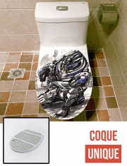 Housse de toilette - Décoration abattant wc Garrus Vakarian Mass Effect Art