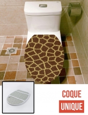 Housse de toilette - Décoration abattant wc Giraffe Fur