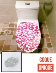Housse de toilette - Décoration abattant wc GIRLY LEOPARD