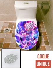 Housse de toilette - Décoration abattant wc Gohan beast