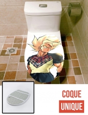 Housse de toilette - Décoration abattant wc Goku saiyan America