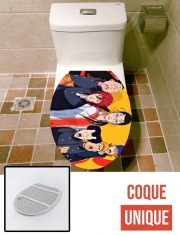 Housse de toilette - Décoration abattant wc Gokusen