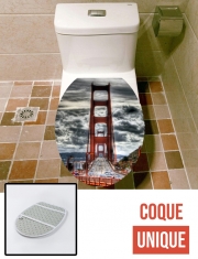 Housse de toilette - Décoration abattant wc Golden Gate San Francisco